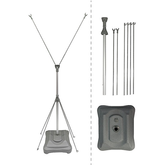 K〕注水式Xバナー 両面 No.1981【通常在庫品】【Sign&Display器具