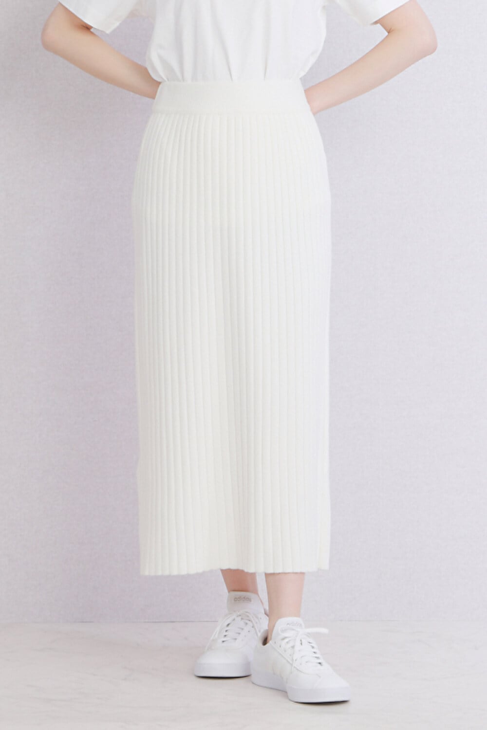 ナローシルエット]ニット タイトスカート | きれいめかわいいSサイズの