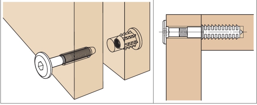 ムラコシ精工] JCB-B ジョイントコネクターボルト 頭部形状（+・-）