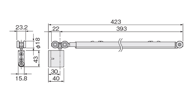アトムリビンテック] FCX-292-K 2wayソフトクローズ上部吊り車