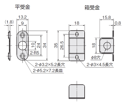 〇取寄品 [アトムリビンテック] OML-13 プッシュロック