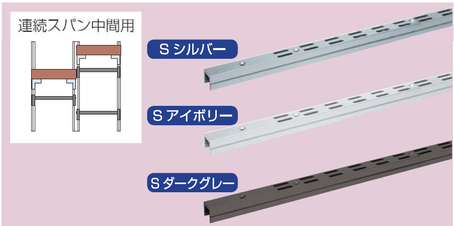 ロイヤル(SSシリーズ)] SS3-SWF-14 コノ字型ダブルサポート