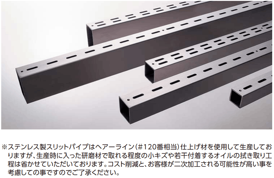 ロイヤル(AAシリーズ)] SUS-S1B-2525 ステンレススクエアースリット B25/25