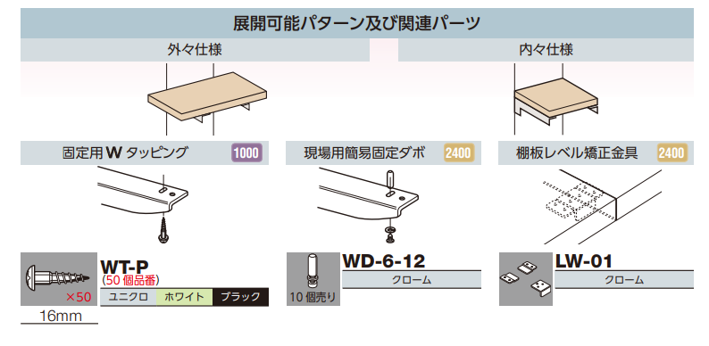 ロイヤル(AAシリーズ)] SUS-A-132(SUS-A-133) ステンレスウッド