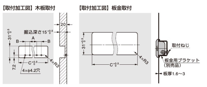 〇取寄品 [スガツネ工業] アルミ押出堀込ハンドル XLA-HHA型