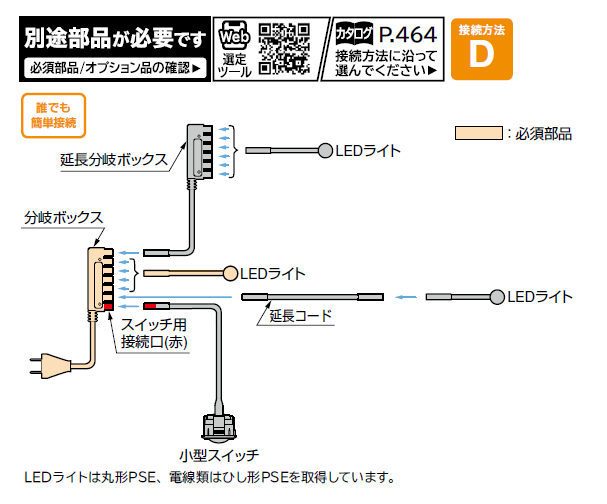スガツネ工業/LAMP] 小型スイッチ S-538397型 ※LD8001型用※