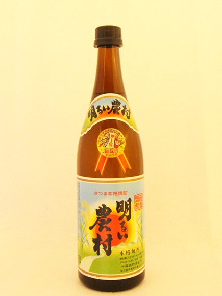かめ壺焼酎 明るい農村 720ml
