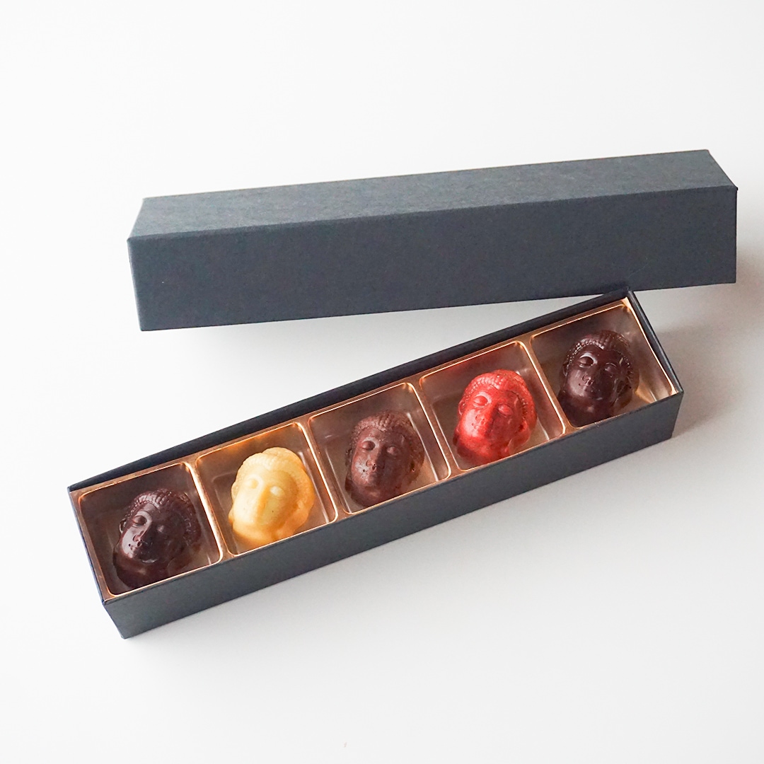 Rawチョコレート《世界のカカオ》5ピース | チョコレート【冬限定