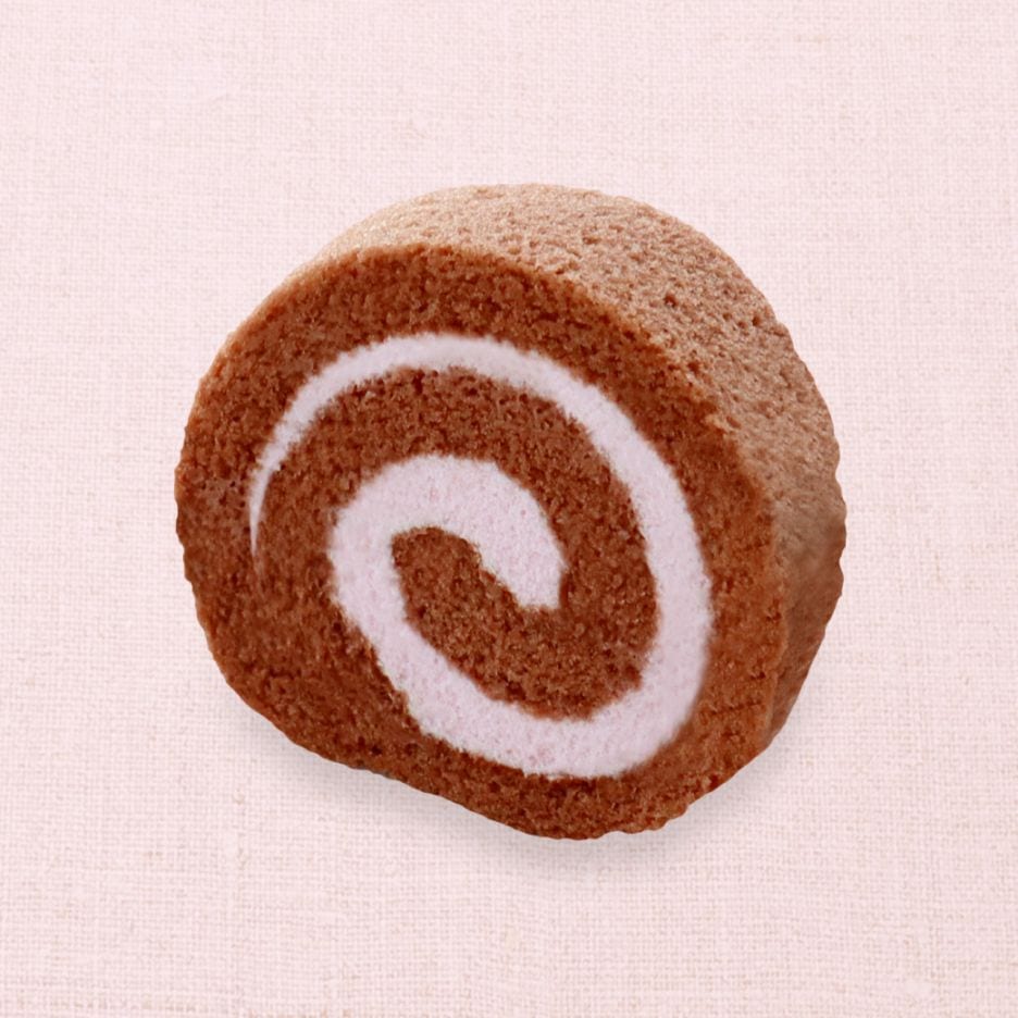 卵不使用 のんたまロールケーキ いちごココア 5個入｜アレルギー対応 スイーツ