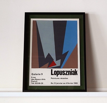 1965 Lopuszniak promotion poster