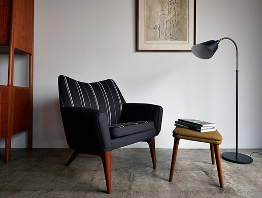 Easy chair by Illum Wikkelso