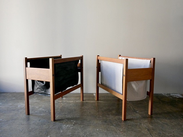 Magazine rack by Torbjorn Afdal (leather)