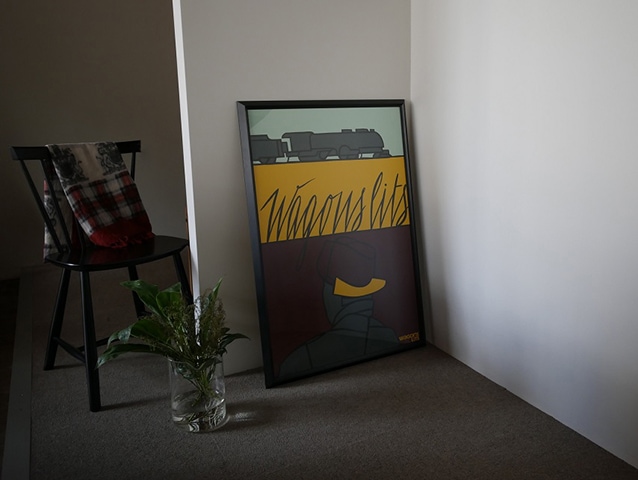 Wagons Lits by Valerio Adami