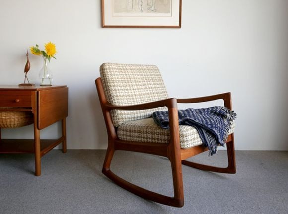 Senator Rocking chair by Ole Wanscher