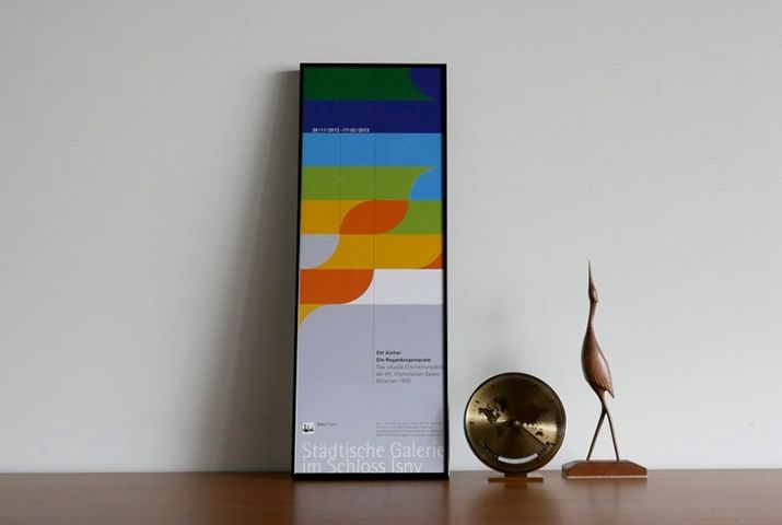 1972 Mnchen Olympic Rainbow game Poster