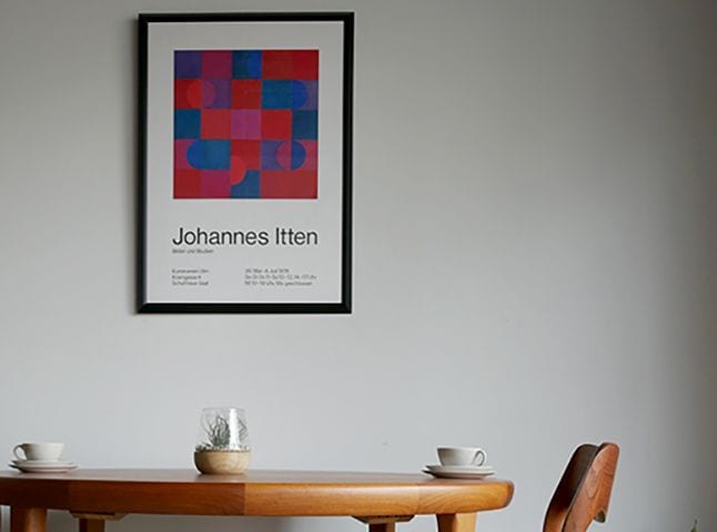 1976 Johannes Itten Poster