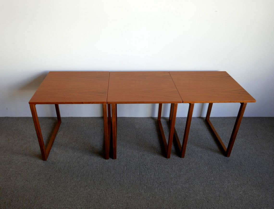 NEST OF CUBE TABLE BY KAI KRISTIANSEN