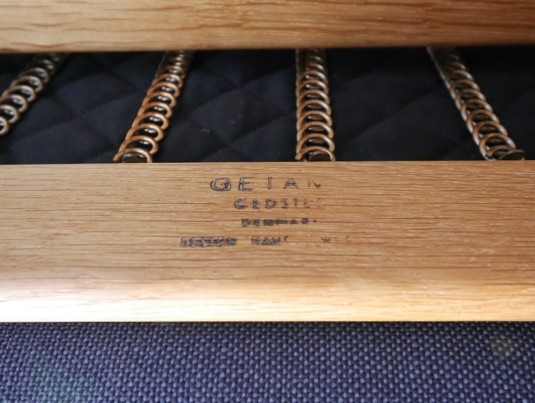 GE240 3Seater Sofa by Hans J.Wegner