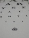 Rarely eye chart