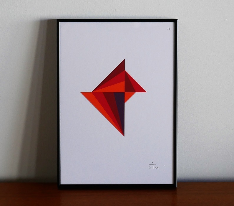 Komposition 37 by Anton Stankowski