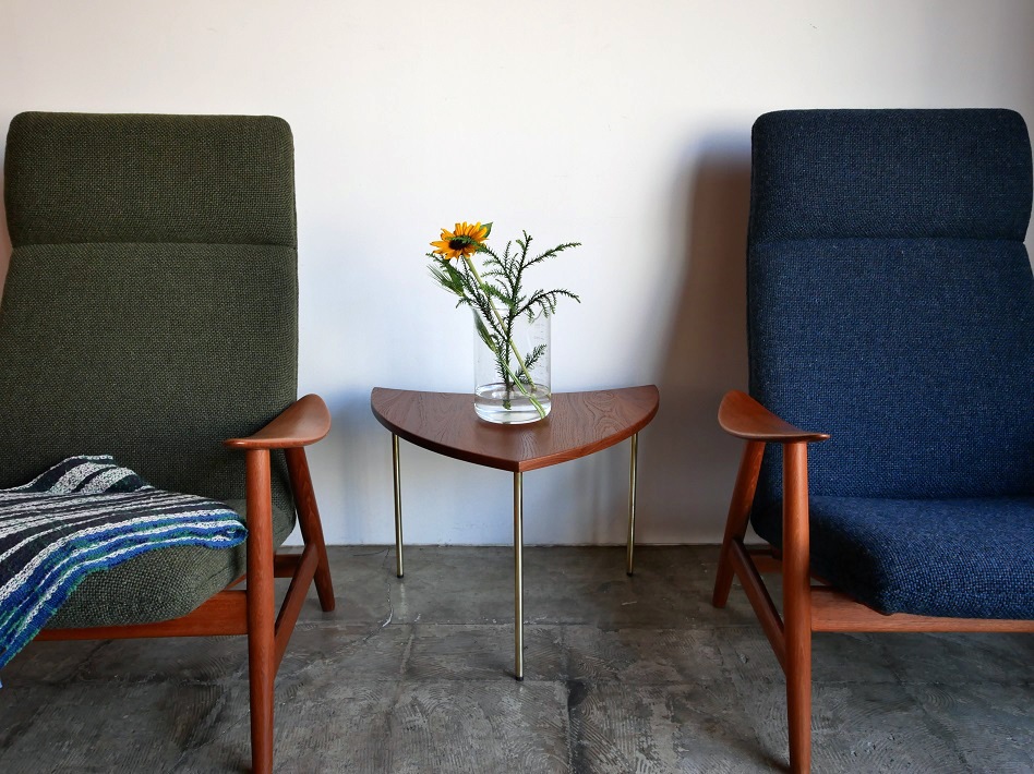 Highback Chair by illum Wikkelso - Blue