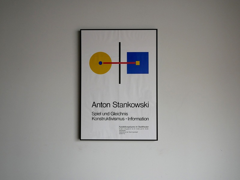 Spiel und Gleichnis Poster by Anton Stankowski
