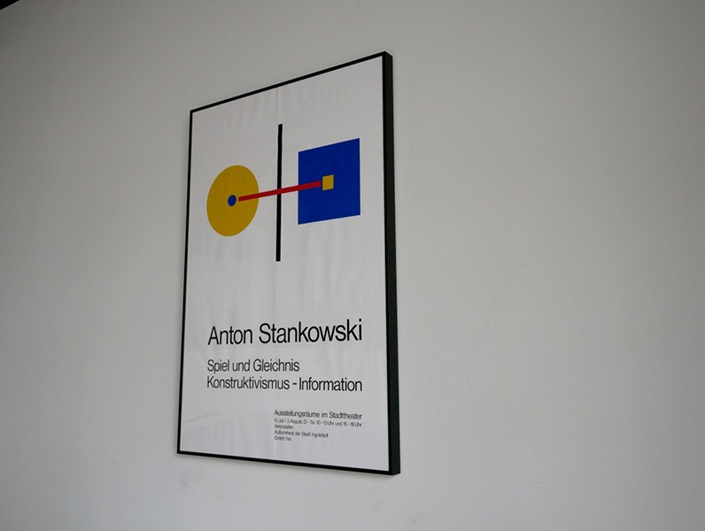 Spiel und Gleichnis Poster by Anton Stankowski