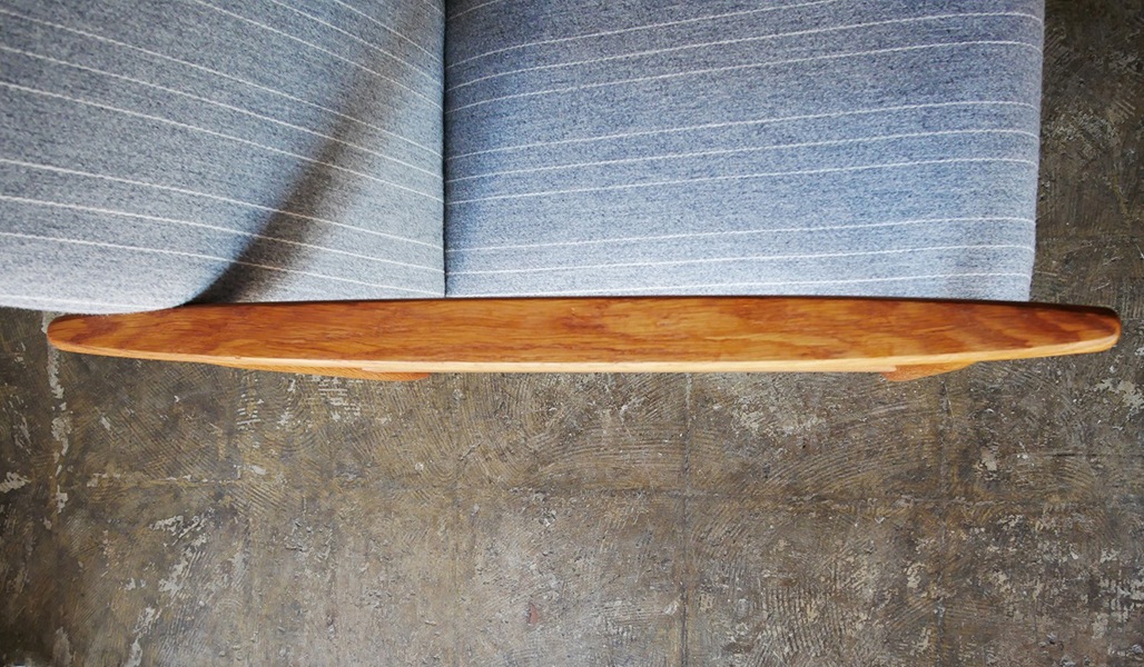 Highback chair set by Ejvind A. Johansson