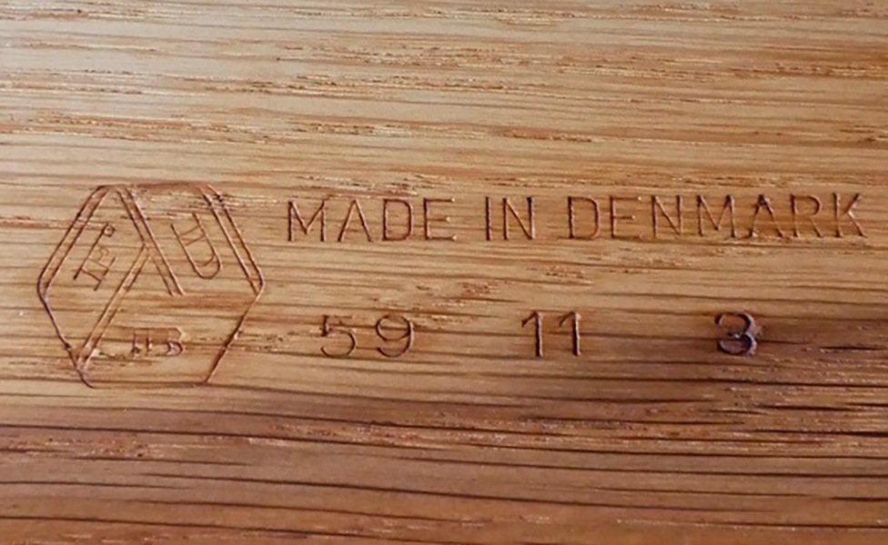 Highback chair set by Ejvind A. Johansson