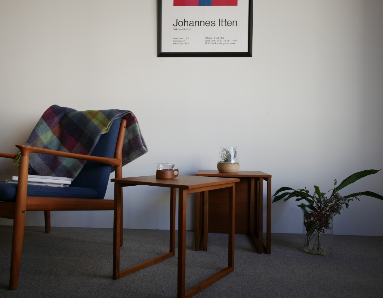 NO.33 Nest of cube tables by Kai Kristiansen�ڤ��䤤��碌��