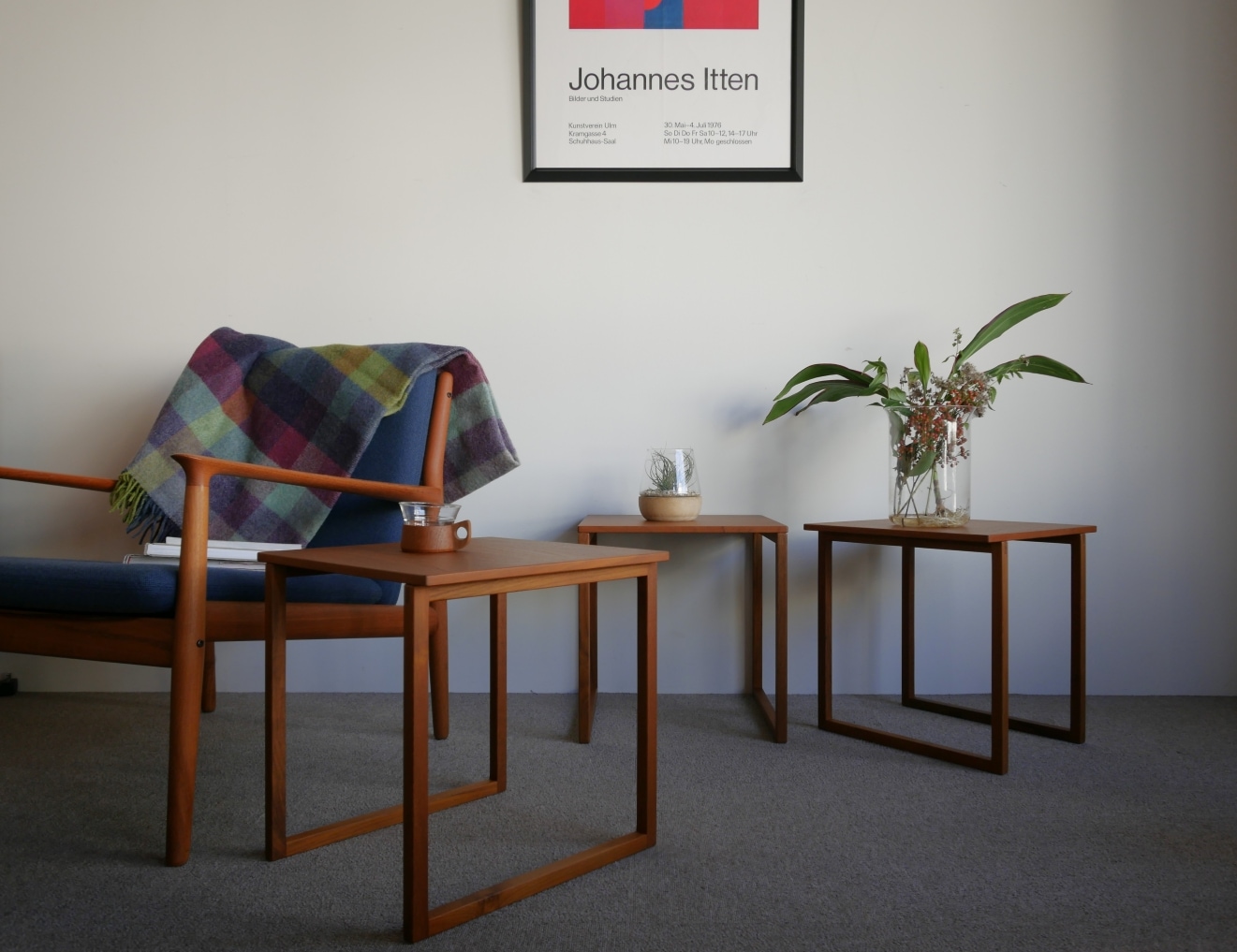 NO.33 Nest of cube tables by Kai Kristiansen�ڤ��䤤��碌��