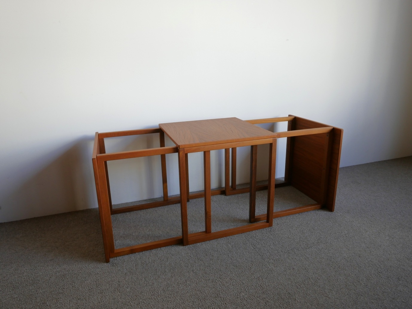 NO.33 Nest of cube tables by Kai Kristiansen�ڤ��䤤��碌��