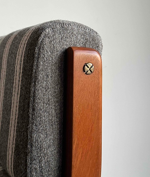GE290A High Back Chair by Hans J.Wegner