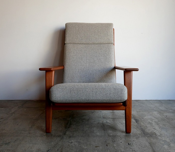 GE290 High back chair by Hans J.Wegner
