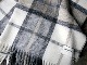 Bronte Wool Blanket/Shwal Ivory multi