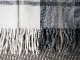 Bronte Wool Blanket/Shwal Ivory multi