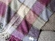 Bronte Wool Blanket/Shwal Red wine multi