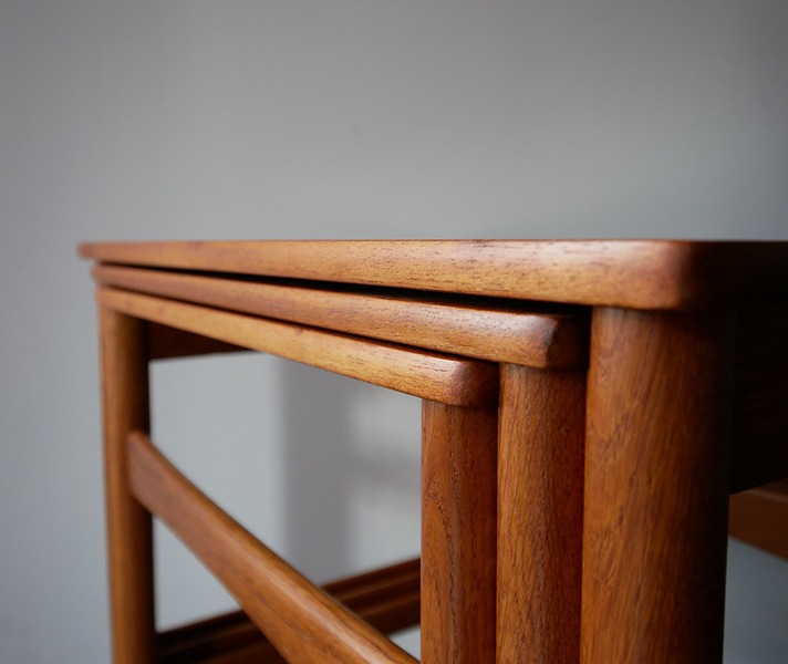 AT40 Nest of tables by Hans J.Wegner
