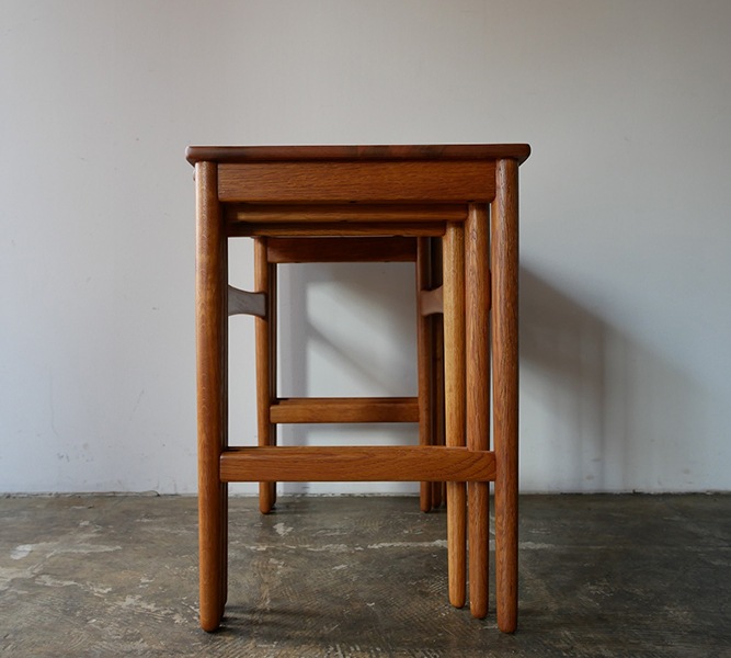 AT40 Nest of tables by Hans J.Wegner
