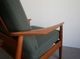 Highback chair Foot stool set by Arne Vodder 