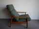 Highback chair Foot stool set by Arne Vodder 