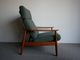 Highback chair Foot stool set by Arne Vodder 