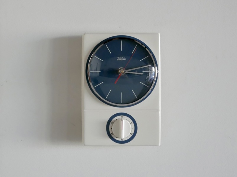 Diehl Wall Clock with Kitchen Timer