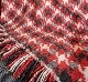 Houndstooth throw by Bronte