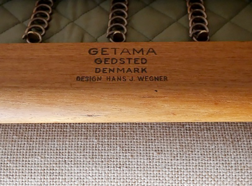 GE290 3seater teak by Hans J.Wegner