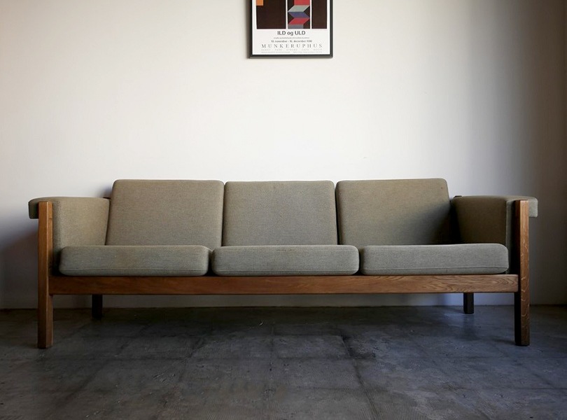 GE40 3Seater sofa by Hans J.Wegner