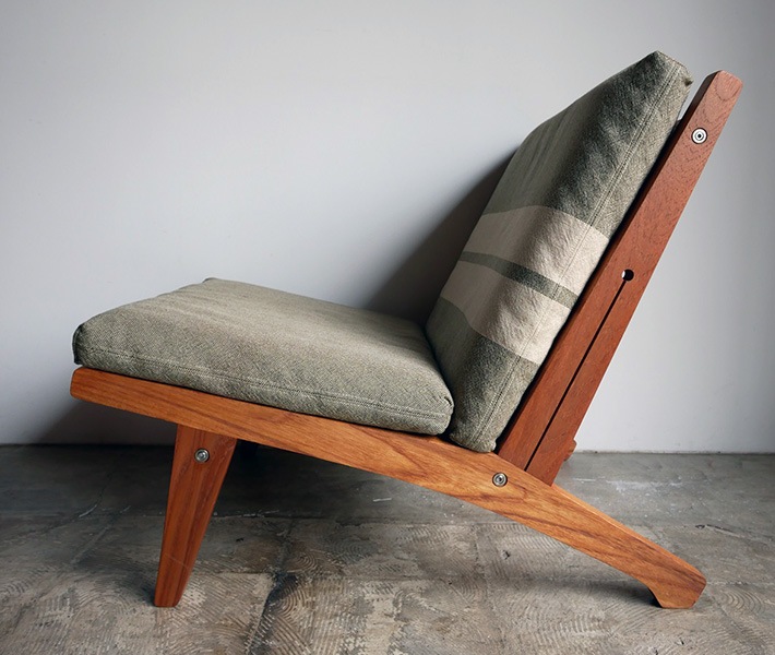 GE370 Armless chair by Hans J.Wegner