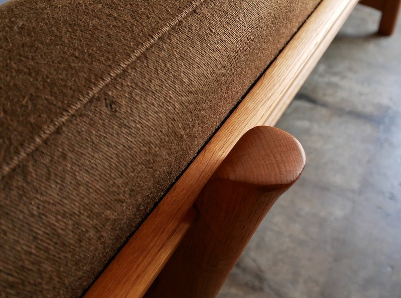 GE236 3Seater sofa by Han J.Wegner