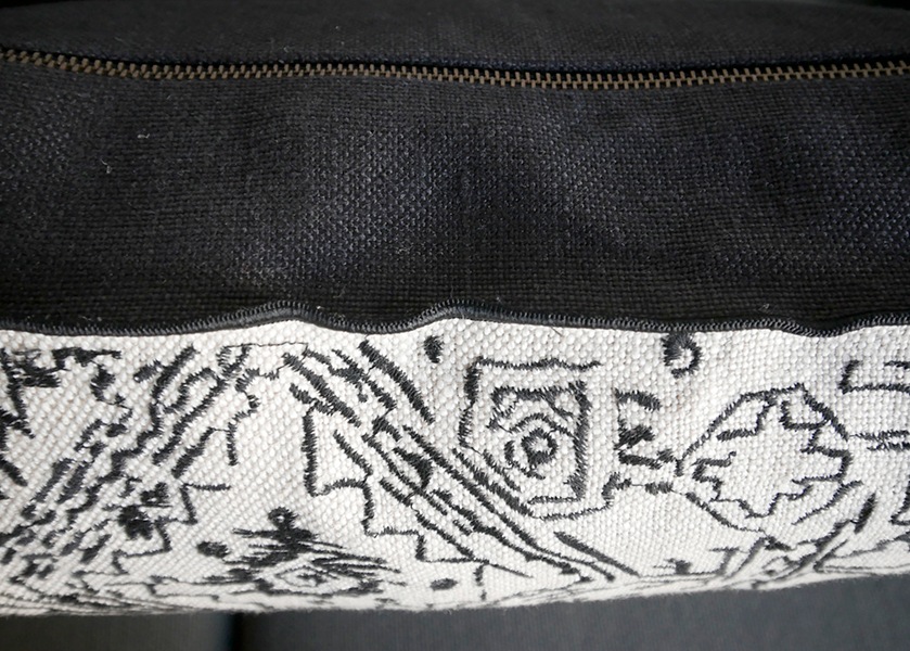 Malbec cushion by WEAVE