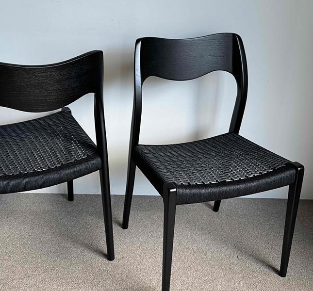 J.L Moller Chair NO.71 Black